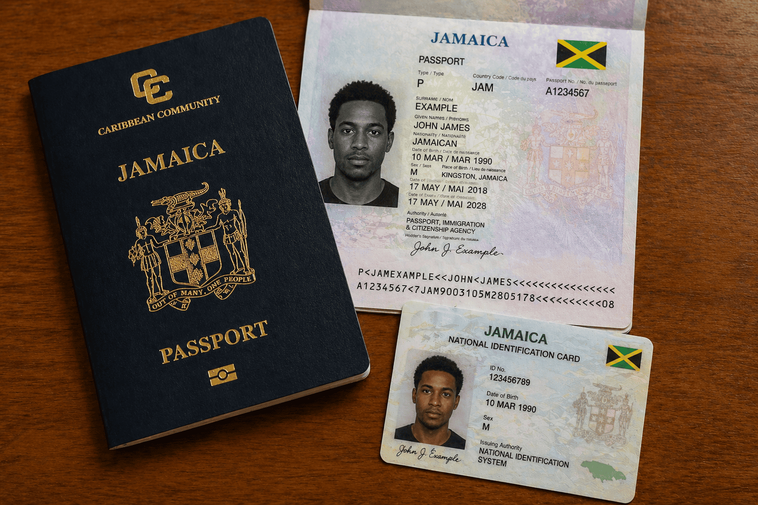 Jamaica passport