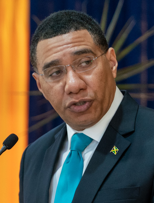 Prime Minister Andrew Holness of Jamaica