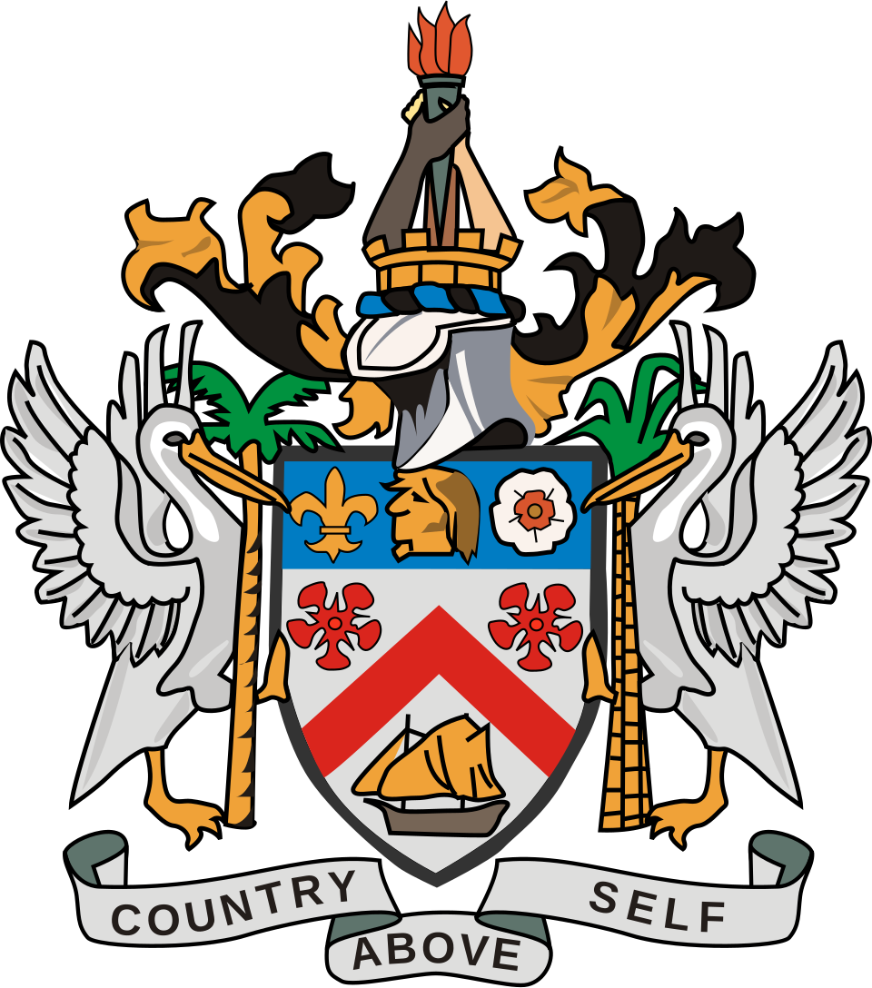 Coat of arms of St Kitts and Nevis