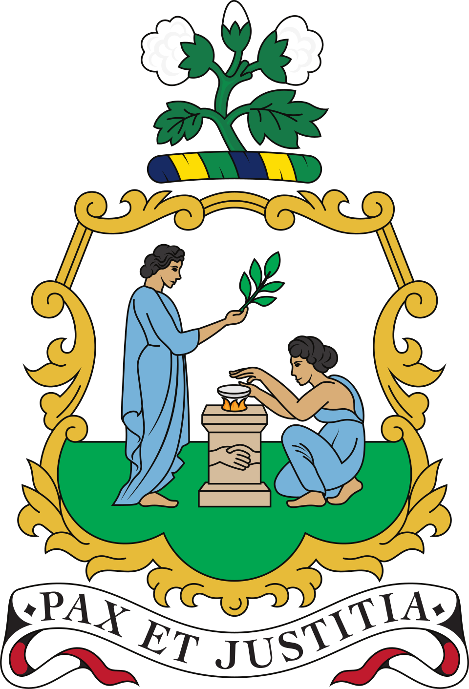 Coat of arms of St Vincent and the Grenadines
