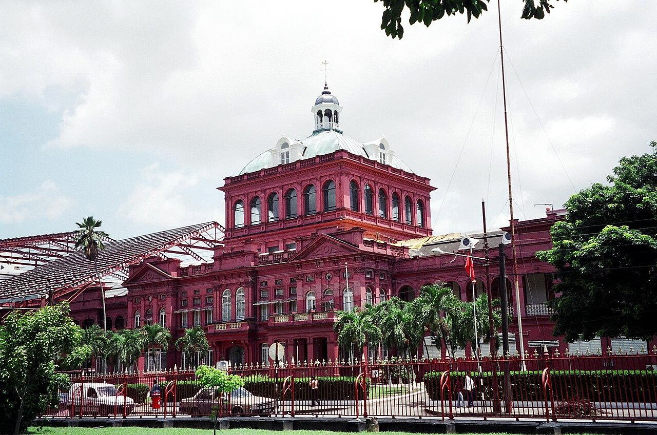 The Red House, Port of Spain, seat of the Parliament of Trinidad and Tobago