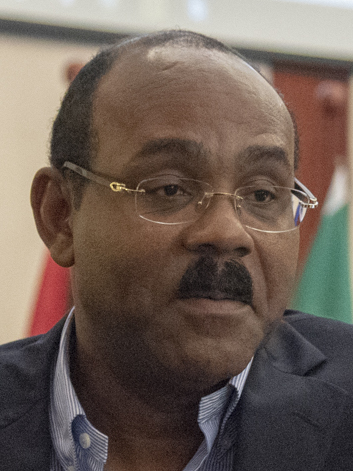Prime Minister Gaston Browne of Antigua and Barbuda